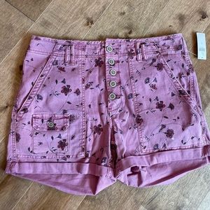 Anthropologie wanderer shorts size 31 lavender NWT